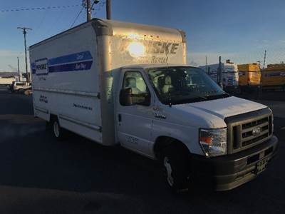 Ford E350 Box Truck - 305HP, 6 Speed Automatic, Roll up Door
