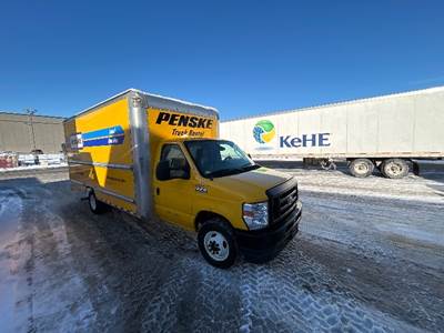 Ford E350 Box Truck - 305HP, 6 Speed Automatic, Roll up Door