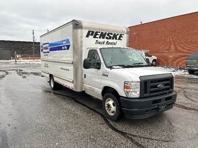 Ford E350 Box Truck - 305HP, 6 Speed Automatic, Roll up Door