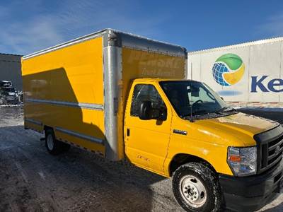 Ford E350 Box Truck - 305HP, 6 Speed Automatic, Roll up Door