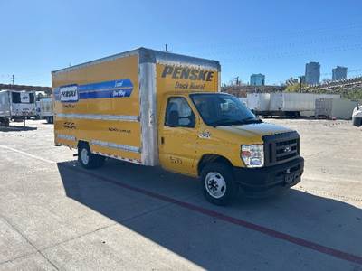 Ford E350 Box Truck - 305HP, 6 Speed Automatic, Roll up Door