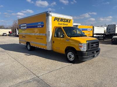 Ford E350 Box Truck - 305HP, 6 Speed Automatic, Roll up Door