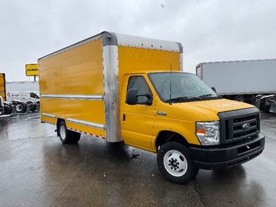 Ford E350 Box Truck - 305HP, 6 Speed Automatic, Roll up Door