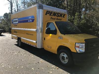 Ford E350 Box Truck - 305HP, 6 Speed Automatic, Roll up Door