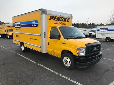Ford E350 Box Truck - 305HP, 6 Speed Automatic, Roll up Door