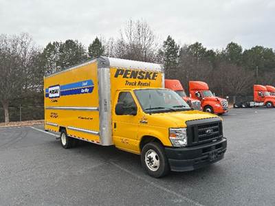 Ford E350 Box Truck - 305HP, 6 Speed Automatic, Roll up Door