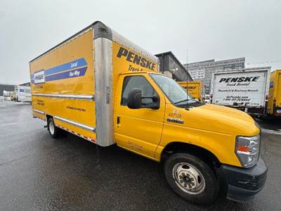 Ford E350 Box Truck - 305HP, 6 Speed Automatic, Roll up Door