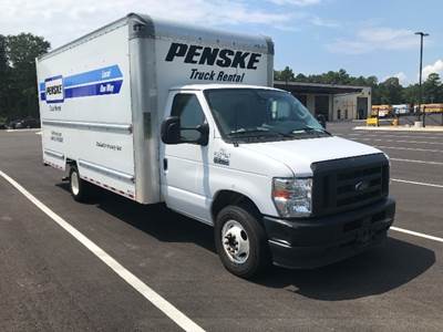 Ford E350 Box Truck - 305HP, 6 Speed Automatic, Roll up Door
