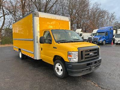 Ford E350 Box Truck - 305HP, 6 Speed Automatic, Roll up Door