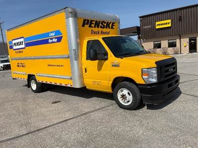 Ford E350 Box Truck - 305HP, 6 Speed Automatic, Roll up Door