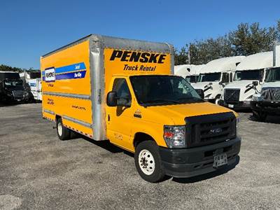 Ford E350 Box Truck - 305HP, 6 Speed Automatic, Roll up Door