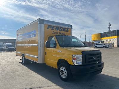 Ford E350 Box Truck - 305HP, 6 Speed Automatic, Roll up Door