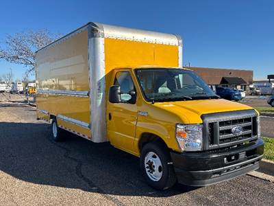 Ford E350 Box Truck - 305HP, 6 Speed Automatic, Roll up Door