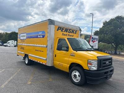 Ford E350 Box Truck - 305HP, 6 Speed Automatic, Roll up Door