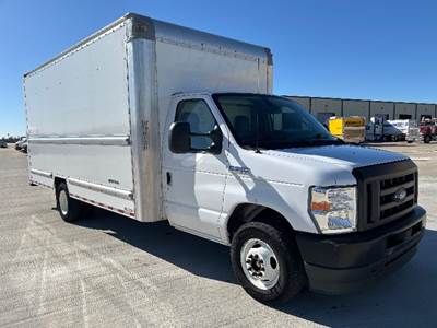 Ford E350 Box Truck - 305HP, 6 Speed Automatic, Roll up Door