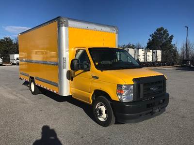 Ford E350 Box Truck - 305HP, 6 Speed Automatic, Roll up Door