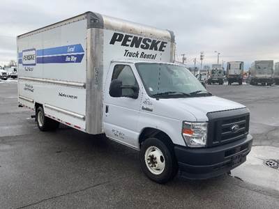 Ford E350 Box Truck - 305HP, 6 Speed Automatic, Roll up Door