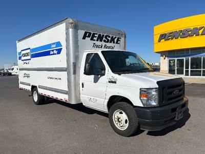Ford E350 Box Truck - 305HP, 6 Speed Automatic, Roll up Door