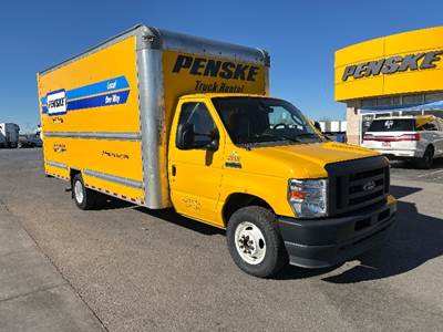 Ford E350 Box Truck - 305HP, 6 Speed Automatic, Roll up Door