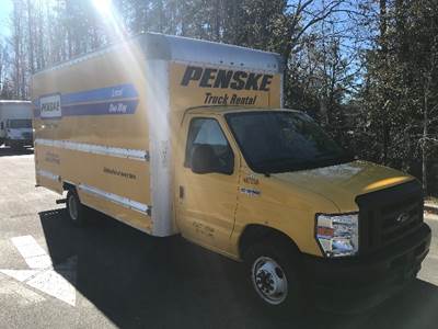Ford E350 Box Truck - 305HP, 6 Speed Automatic, Roll up Door