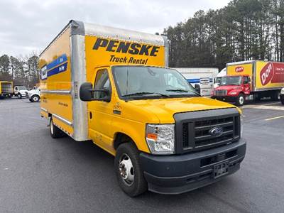 Ford E350 Box Truck - 305HP, 6 Speed Automatic, Roll up Door