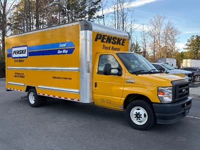 Ford E350 Box Truck - 305HP, 6 Speed Automatic, Roll up Door