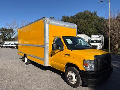 Ford E350 Box Truck - 305HP, 6 Speed Automatic, Roll up Door