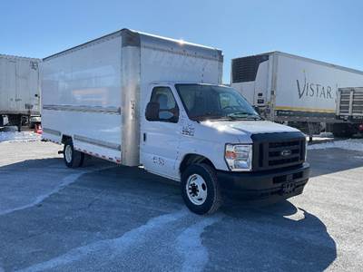 Ford E350 Box Truck - 305HP, 6 Speed Automatic, Roll up Door