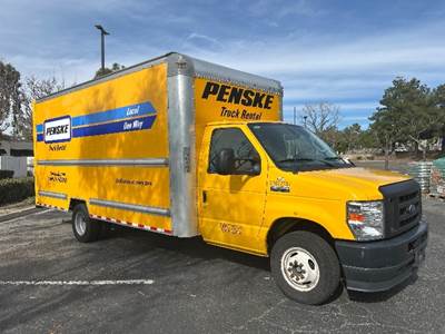 Ford E350 Box Truck - 305HP, 6 Speed Automatic, Roll up Door