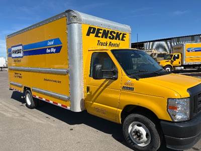 Ford E350 Box Truck - 305HP, 6 Speed Automatic, Roll up Door