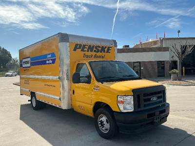 Ford E350 Box Truck - 305HP, 6 Speed Automatic, Roll up Door