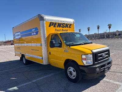 Ford E350 Box Truck - 305HP, 6 Speed Automatic, Roll up Door
