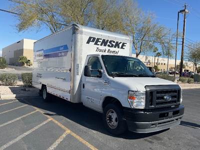 Ford E350 Box Truck - 305HP, 6 Speed Automatic, Roll up Door