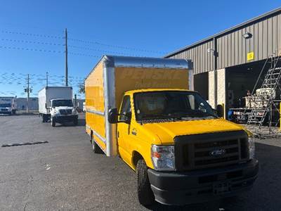 Ford F-350 Box Truck - 305HP, 6 Speed Automatic, Roll up Door
