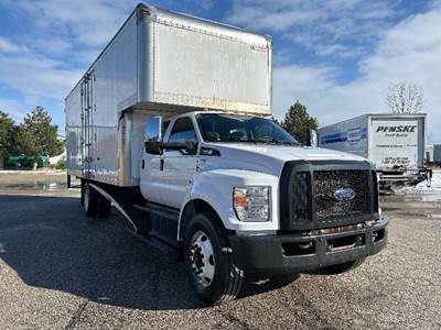 Ford F-650 Box Truck - 320HP, 6 Speed Automatic, Swing Door