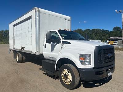 Ford F-650 Box Truck - 350HP, 6 Speed Automatic, Roll up Door