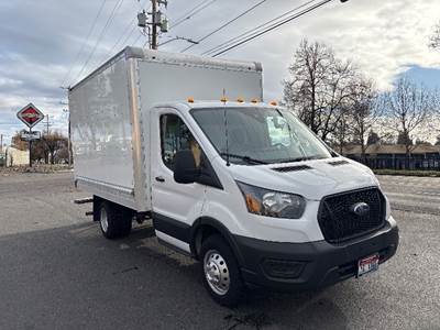 Ford Transit 350 Box Truck - 275HP, 10 Speed Automatic, Roll up Door
