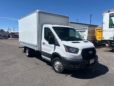 Ford Transit 350 Box Truck - 275HP, 10 Speed Automatic, Roll up Door
