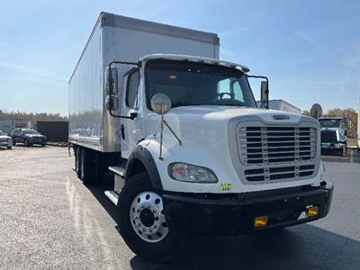 Freightliner M2 112 25 ft Box Truck - 350HP, 10 Speed Manual, Roll up Door