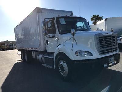 Freightliner M2 112 24 ft Box Truck - 350HP, 10 Speed Automatic, Roll up Door
