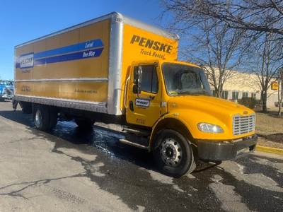 Freightliner M2 26 ft Box Truck - 220HP, 6 Speed Automatic, Roll up Door