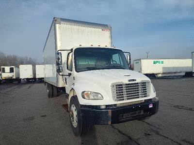 Freightliner M2 26 ft Box Truck - 220HP, 6 Speed Automatic, Roll up Door