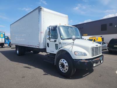 Freightliner M2 26 ft Box Truck - 240HP, 6 Speed Automatic, Roll up Door