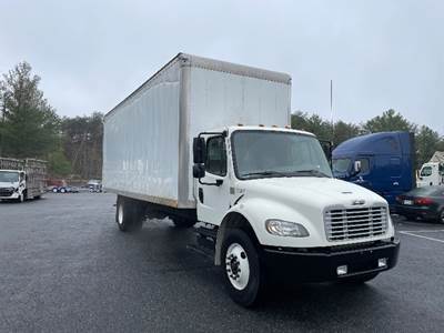 Freightliner M2 26 ft Box Truck - 220HP, 7 Speed Automatic, Roll up Door