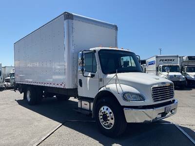 Freightliner M2 24 ft Box Truck - 240HP, 6 Speed Automatic, Roll up Door