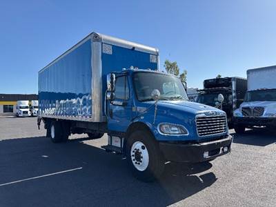 Freightliner M2 24 ft Box Truck - 220HP, 6 Speed Automatic, Roll up Door