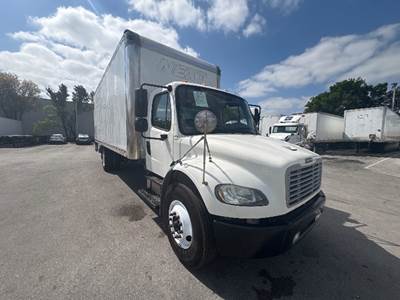 Freightliner M2 24 ft Box Truck - 220HP, 6 Speed Manual, Roll up Door