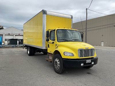 Freightliner M2 24 ft Box Truck - 240HP, 7 Speed Automatic, Swing Door