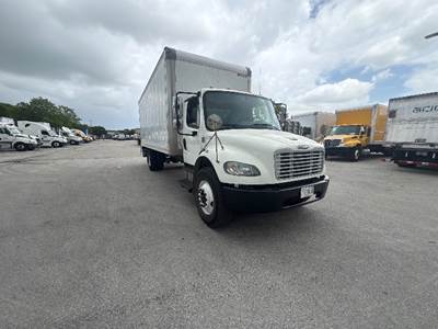 Freightliner M2 24 ft Box Truck - 220HP, 6 Speed Automatic, Roll up Door
