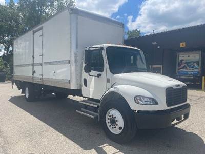 Freightliner M2 Box Truck - 220HP, 6 Speed Automatic, Roll up Door